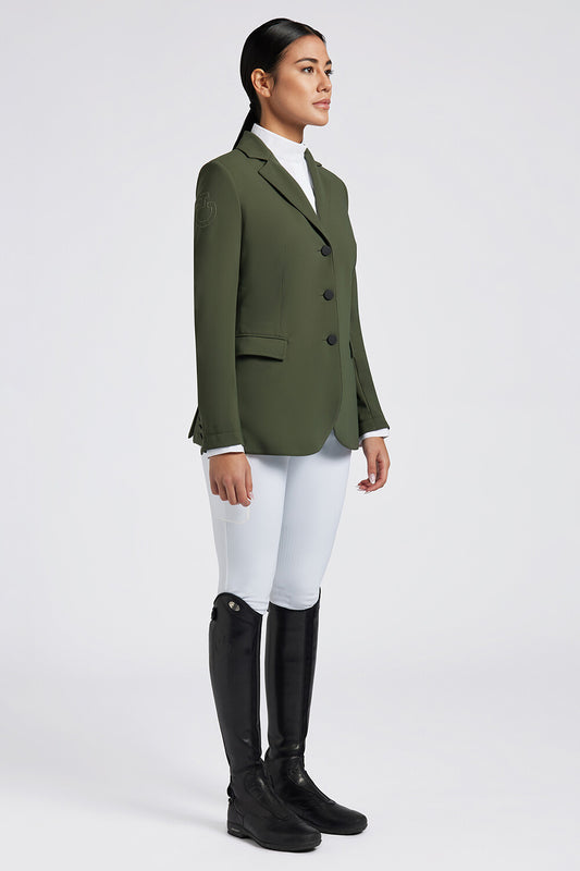 Women's Jersey Show Jacket - Hunter | Cavalleria Toscana