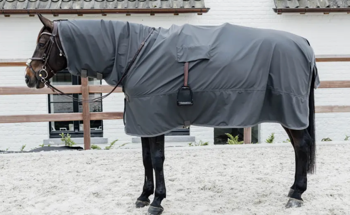 Hurricane Waterproof Horse Rain Blanket with Stirrup Inserts | Kentucky Horsewear