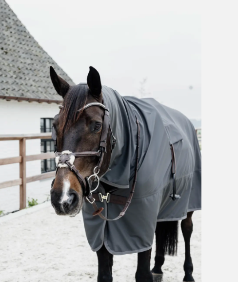 Hurricane Waterproof Horse Rain Blanket with Stirrup Inserts | Kentucky Horsewear