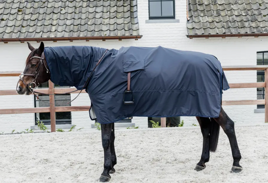 Hurricane Waterproof Horse Rain Blanket with Stirrup Inserts | Kentucky Horsewear