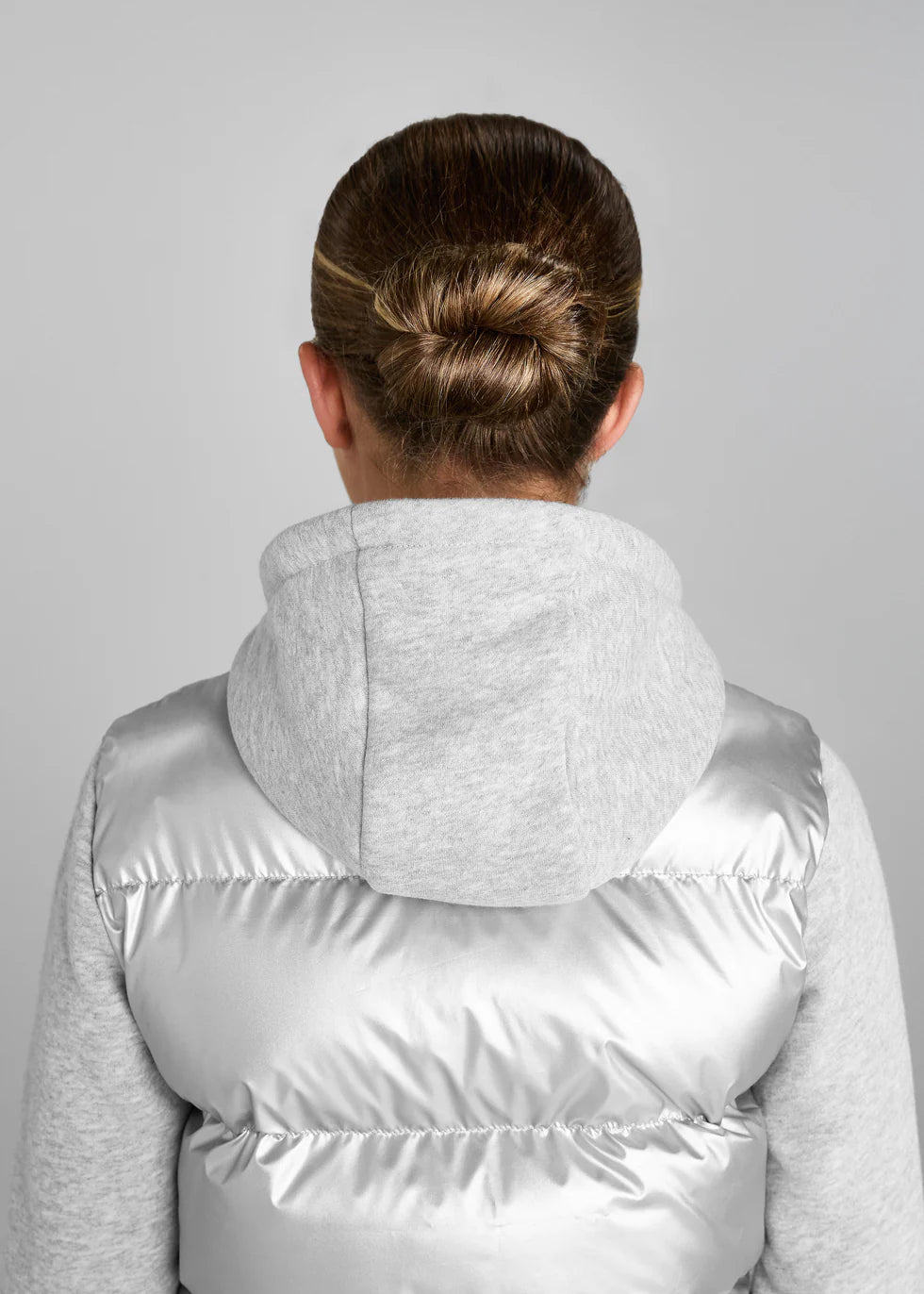 VESTE HYBRIDE ROSE ARGENT JR | AZTEC DIAMOND