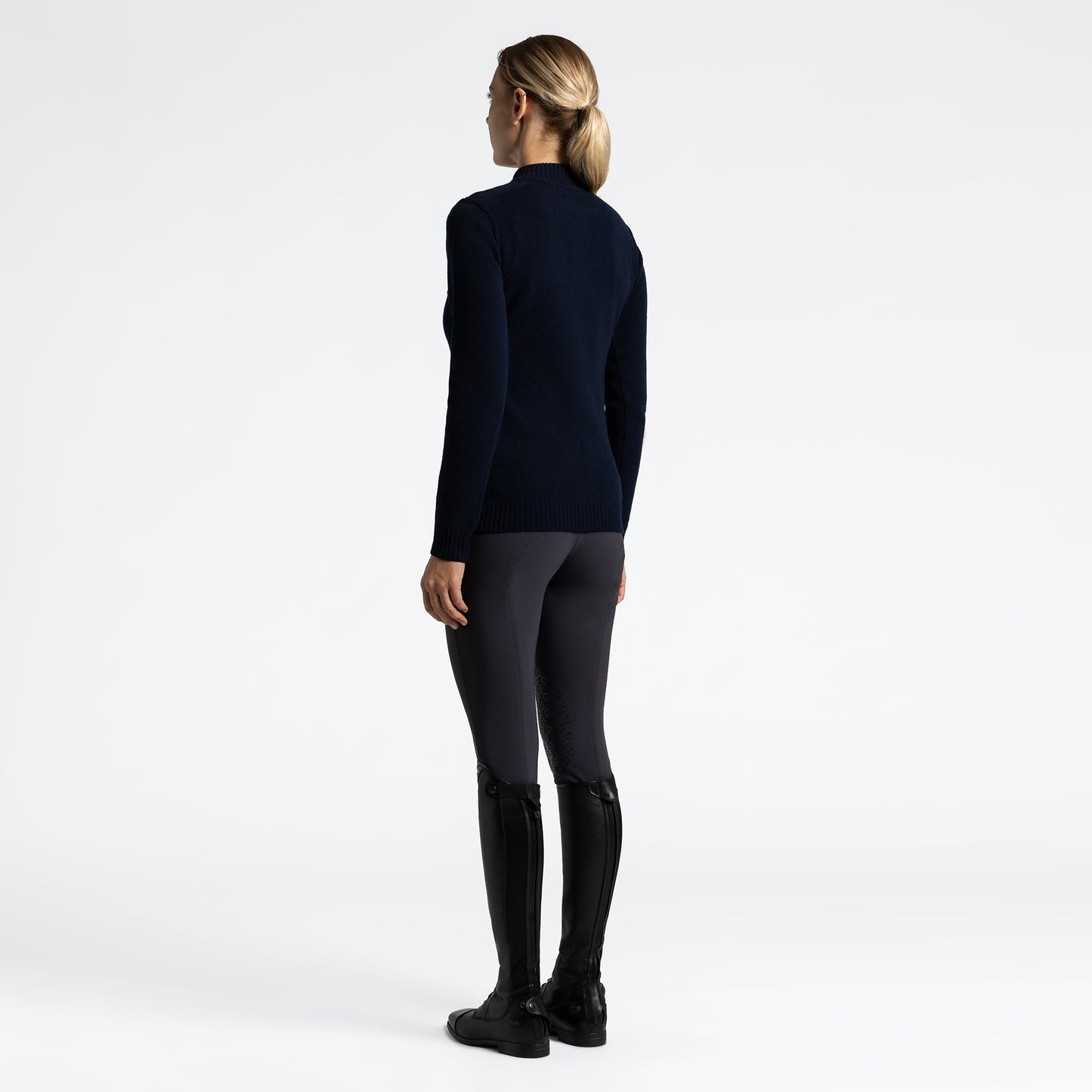 https://equitavisports.ca › products › pull-a-col-roule-zippe-pour-femme-en-laine-vierge-cavalleria-toscana-fw25