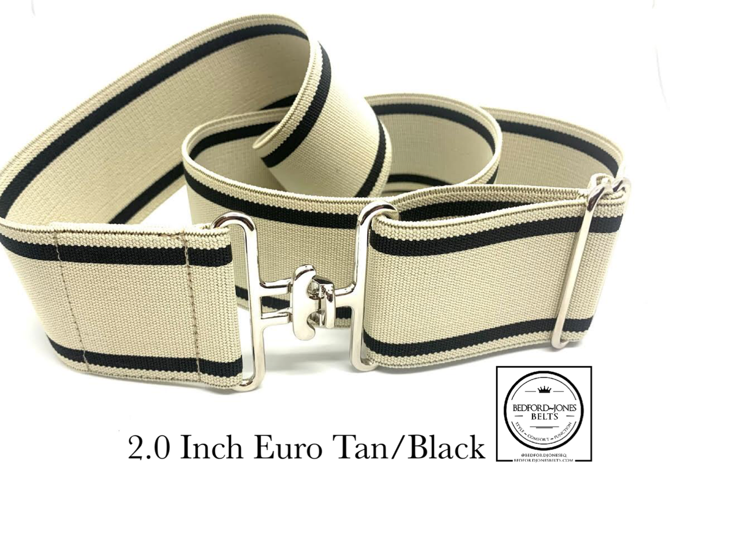 Bedford-Jones 2.0 inch belt Euro Collection