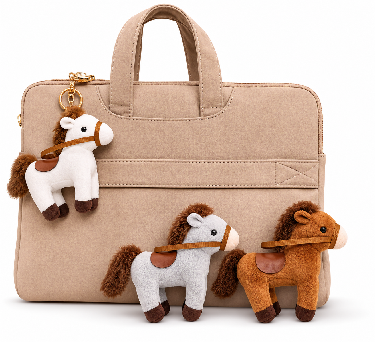 Porte-clés chevaux en peluche | Equitavi