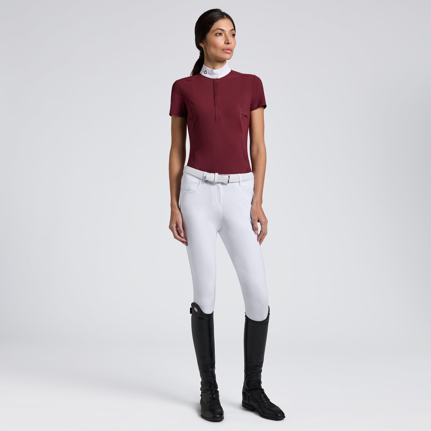 https://equitavisports.ca › products › chemise-a-manches-courtes-perforee-jersey-cavalleria-toscana-fw25