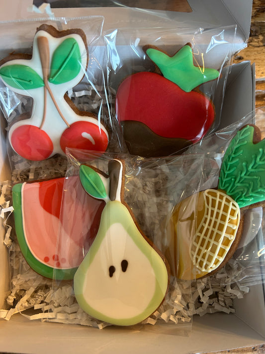 Boîte de biscuits de fruits | EquiGâterie