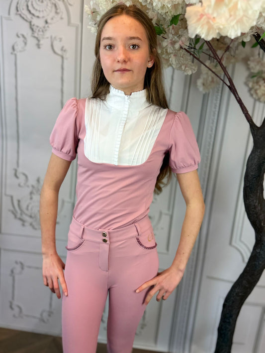 Chemise de concours à manches courtes pour enfants Josephine | Joline SS26