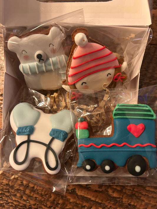 Boîtes de biscuits de Noël | EquiGâterie