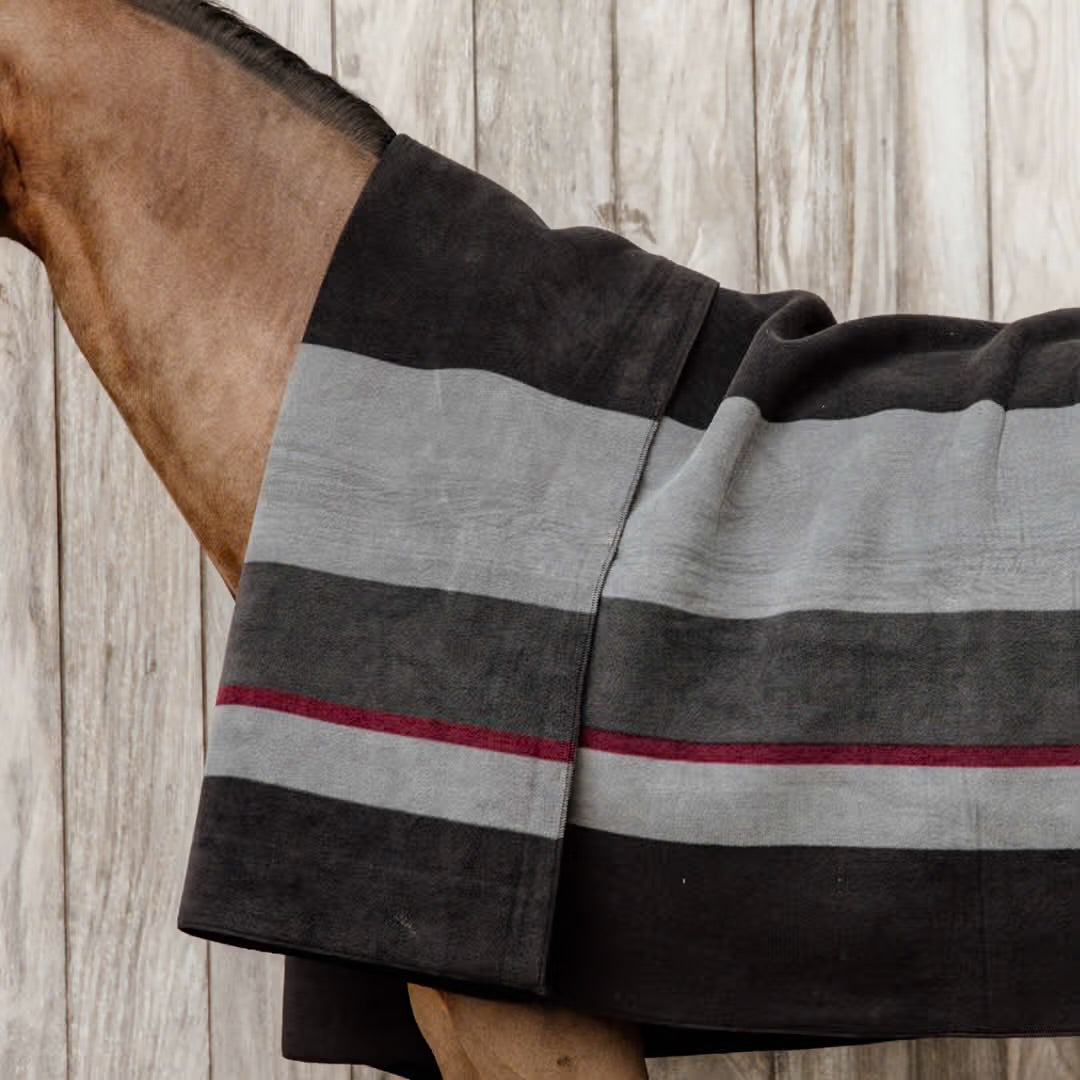 https://equitavisports.ca › products › couverture-en-polaire-epaisse-a-rayures-carrees-kentucky-horsewear