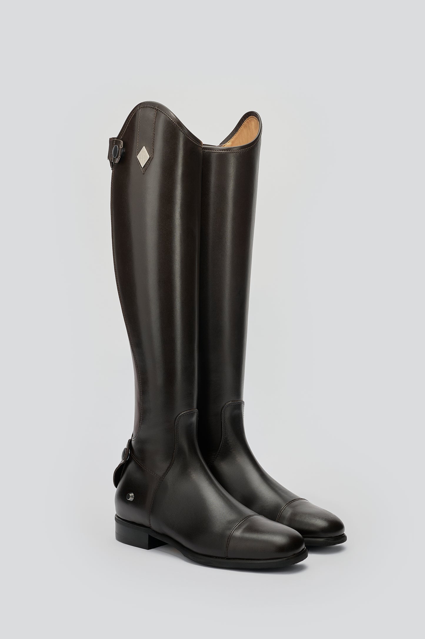 Brown Laceless Show Boots Dress ProBoots | Fabbri