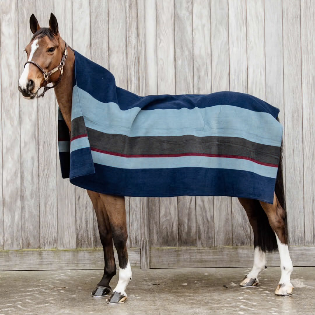 https://equitavisports.ca › products › couverture-en-polaire-epaisse-a-rayures-carrees-kentucky-horsewear