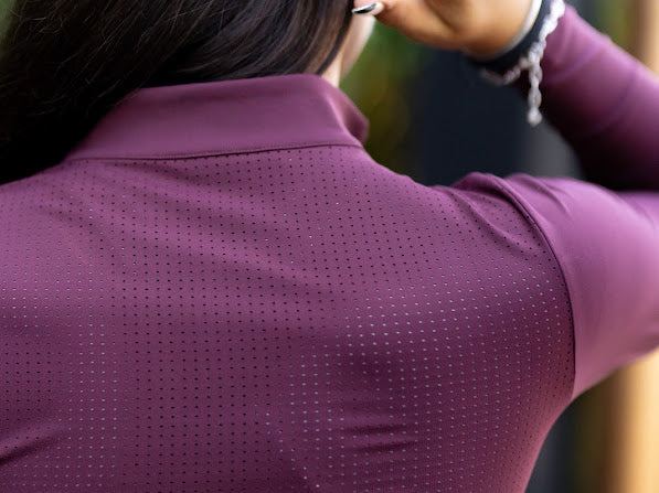 LOGAN Perforated Competition Shirt | TKEQ