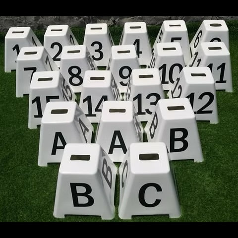PVC Jump Markers, Set of 20 | EquiDepot