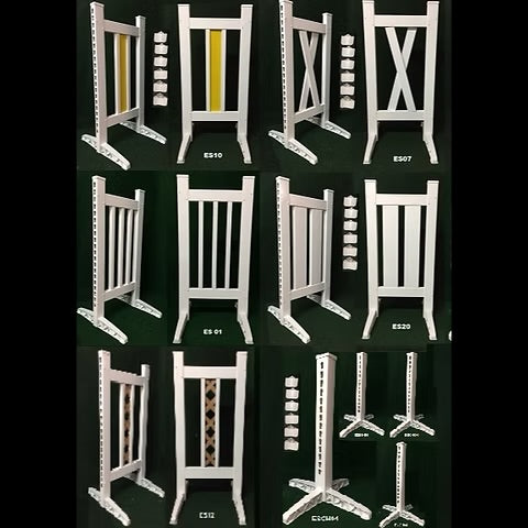 Beginner Jump Set 7 PVC Jumps | EquiDepot