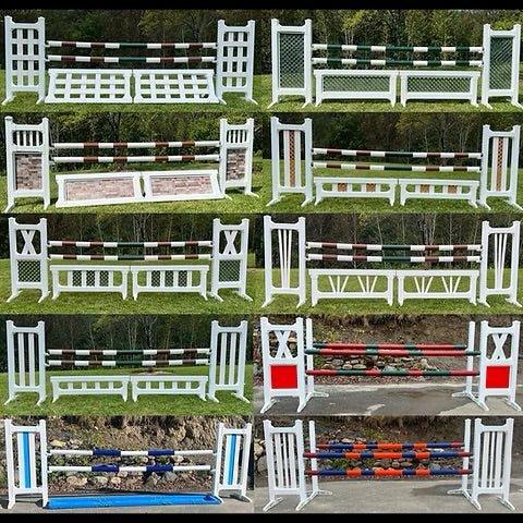 Ultimate Jump Set 12 PVC Jumps | EquiDepot