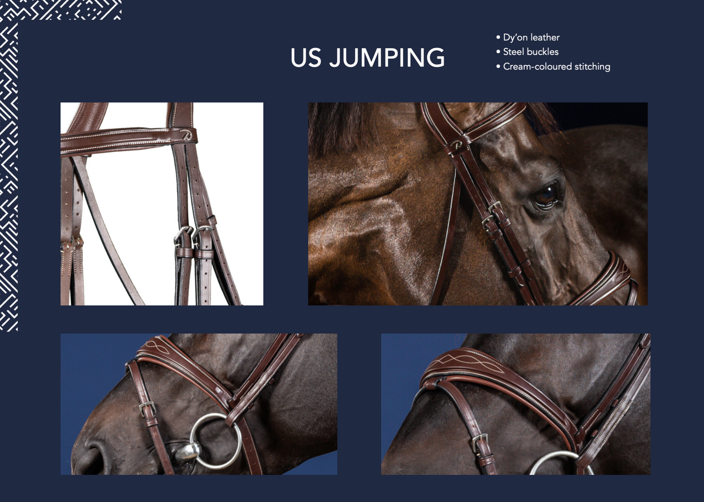 Bridon Hunter Cavesson Hunter Noseband | Dy'on  US Collection