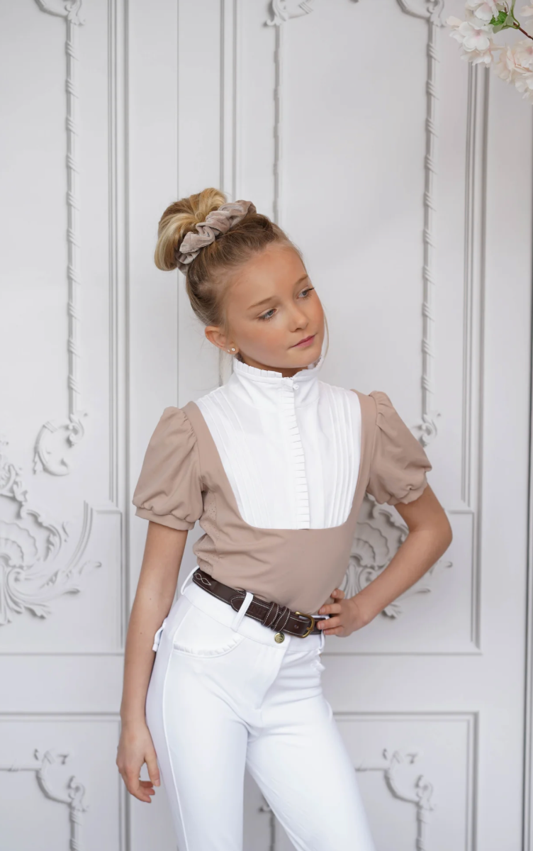 Chemise de concours à manches courtes pour enfants Josephine | Joline
