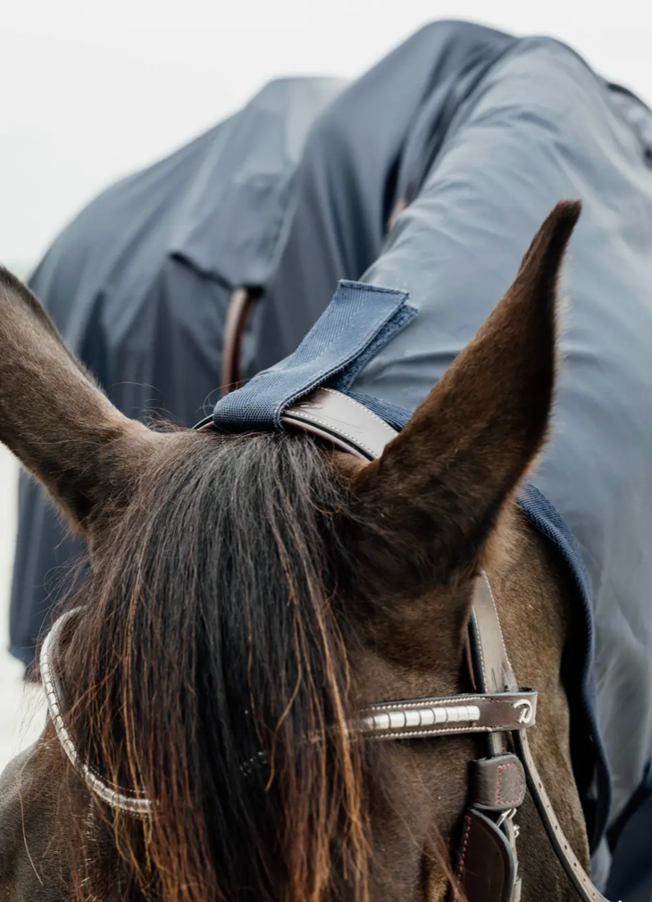 Hurricane Horse Raincoat with Stirrup Inserts | Kentucky Horsewear