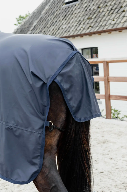 Hurricane Horse Raincoat with Stirrup Inserts | Kentucky Horsewear