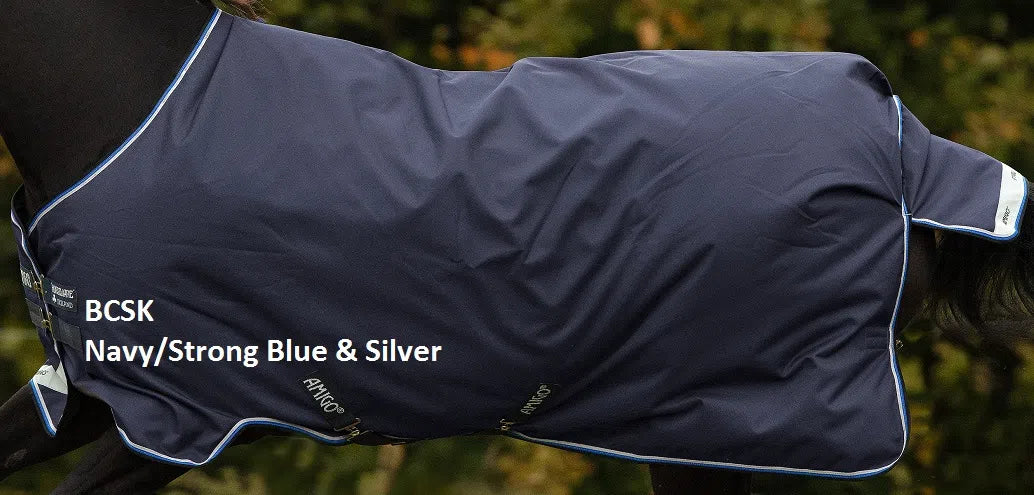 Rain Cover | Amigo Bravo 12 Plus Rain Sheet - Navy/Strong Blue/Silver