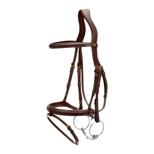 Braided combination noseband bridle | DYON D COLLECTION 