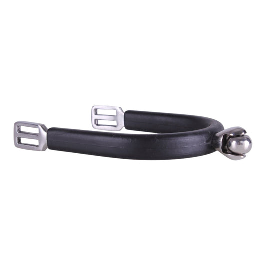 QHP Women's Stainless Steel Spur with Wheel – 20 mm – Black | CanPro