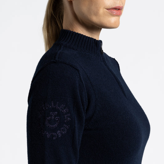 https://equitavisports.ca › products › pull-a-col-roule-zippe-pour-femme-en-laine-vierge-cavalleria-toscana-fw25