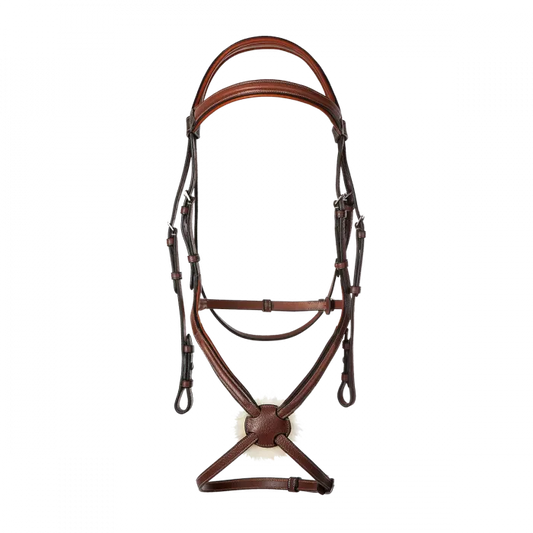 Butet's raised figure 8 sports noseband bridle