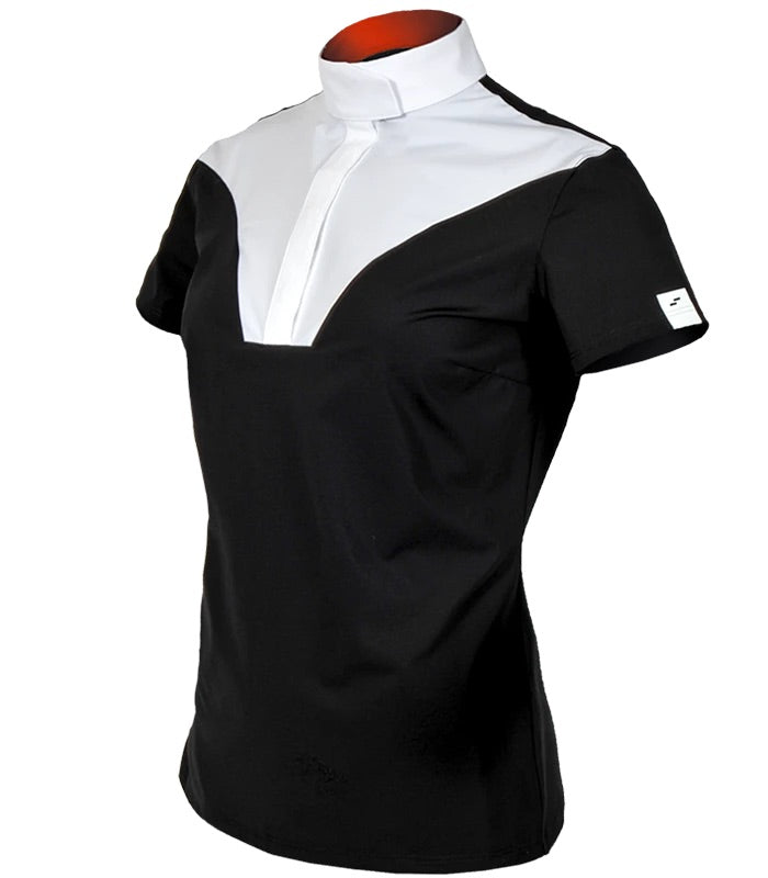 Struck Short sleeves shirt for women