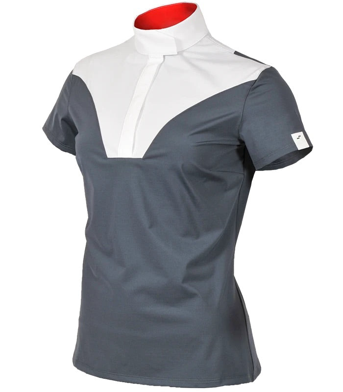 Struck Short sleeves shirt for women