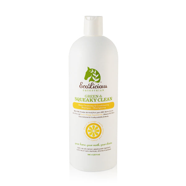 Shampoo-Ecolicious SQUEAKY GREEN &amp; CLEAN